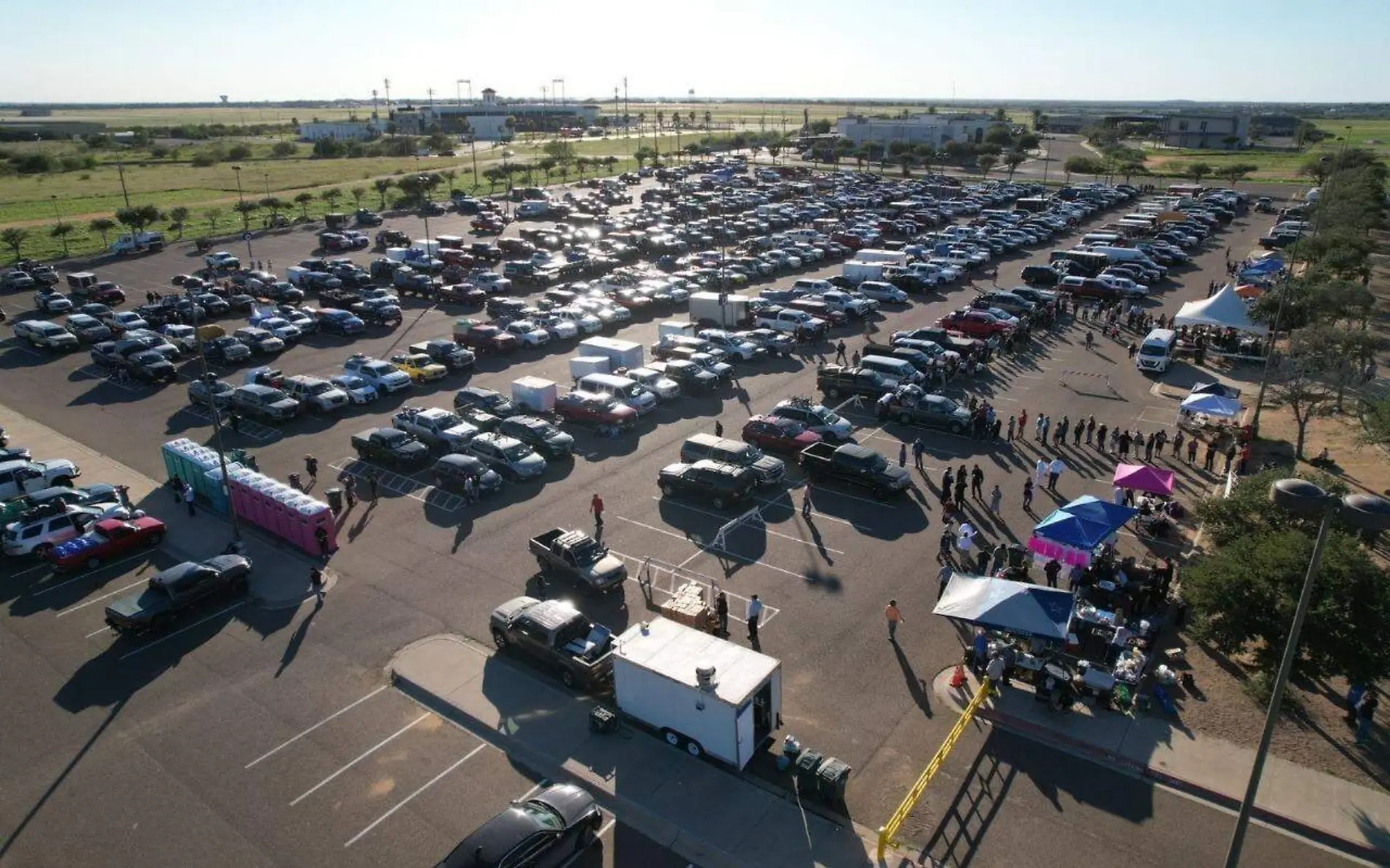 Caravana de paisanos circula por tramo del terror entre Tamaulipas y Nuevo León Gobierno de NLD